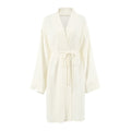 New Breathable Comfortable Lace-Up Long Sleeve Robe Loose Pajamas Autumn Homewear for Women